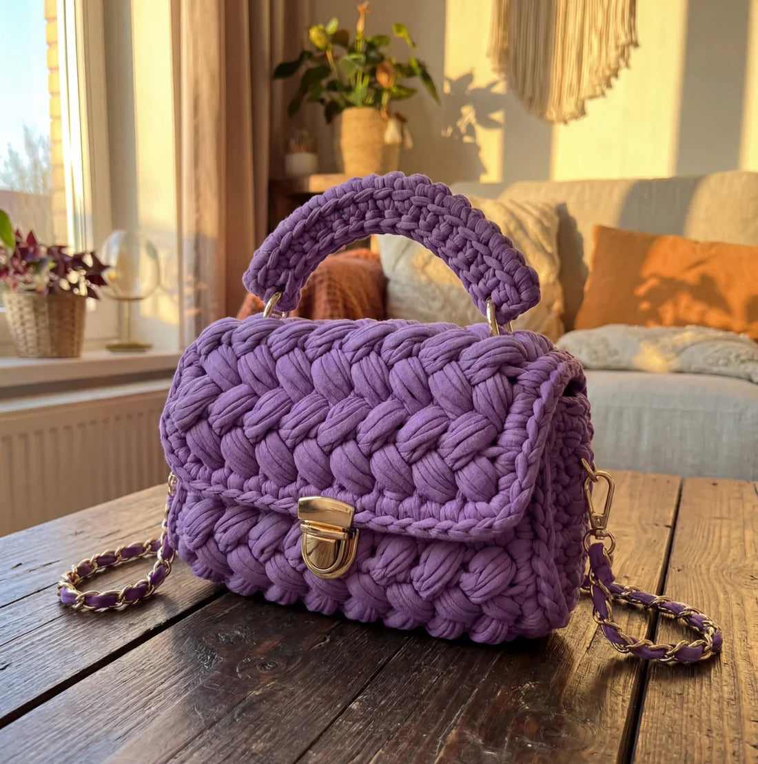 Roots & Reins™ Marcus Crochet HandBag