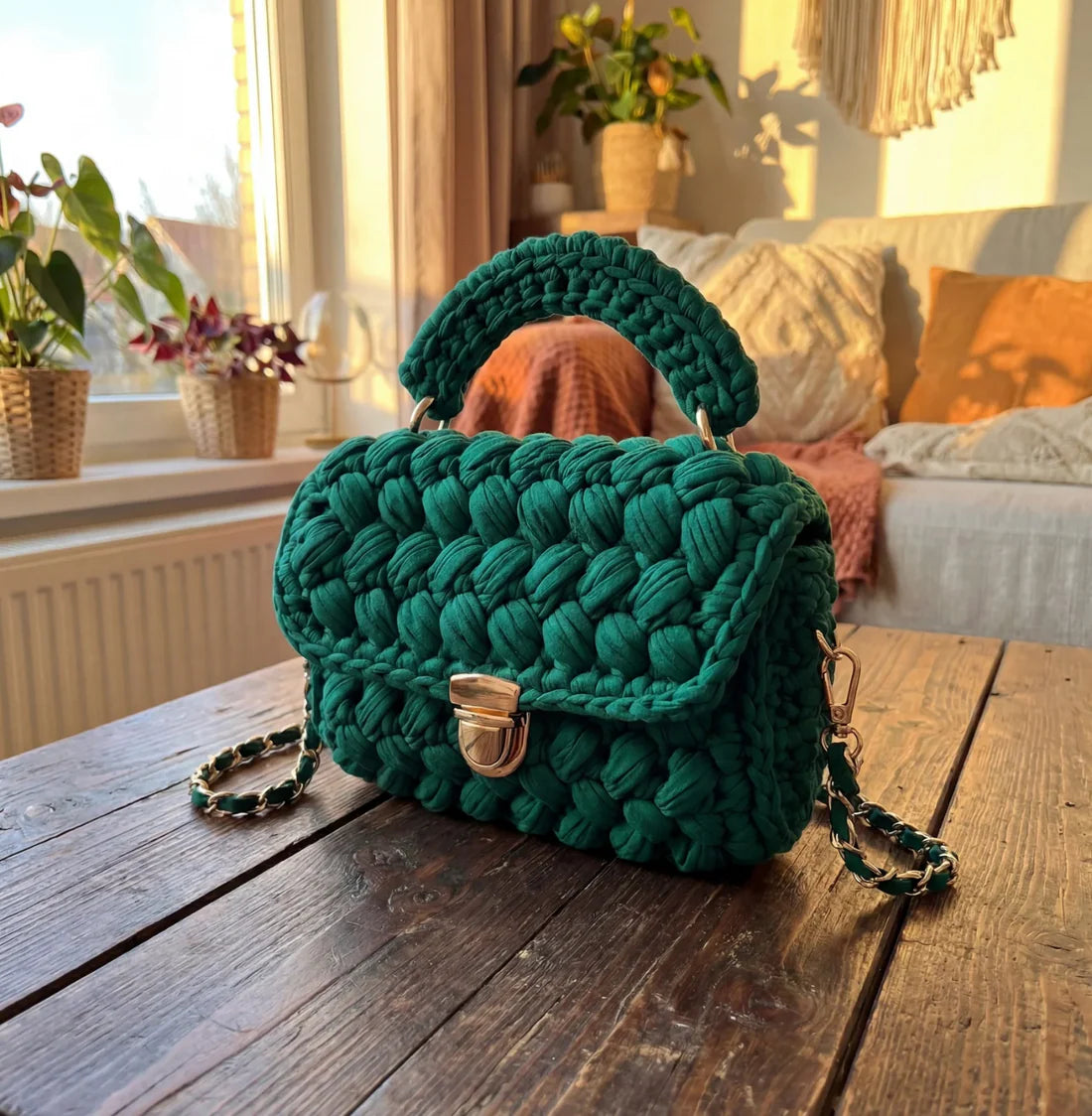 Roots & Reins™ Marcus Crochet HandBag
