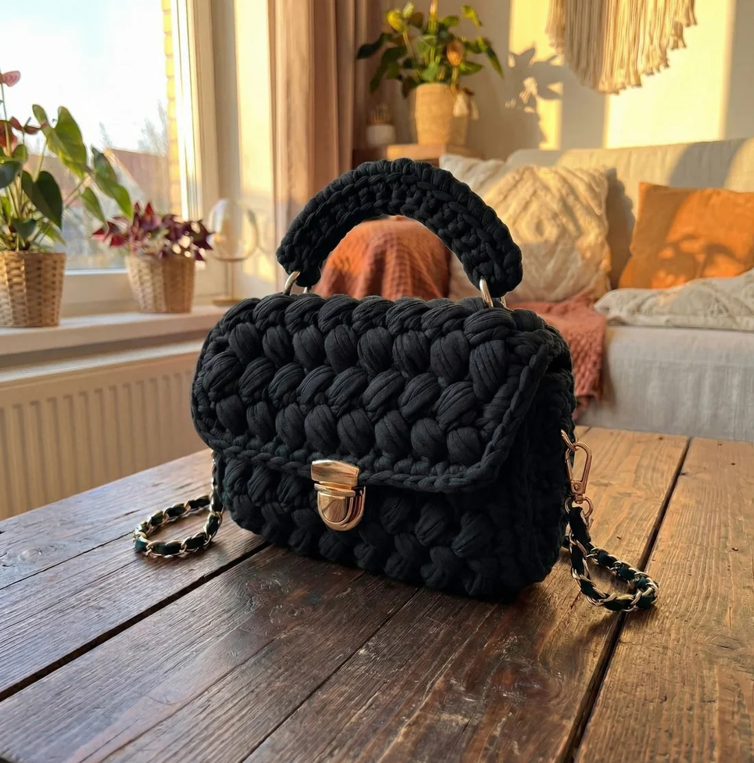 Roots & Reins™ Marcus Crochet HandBag