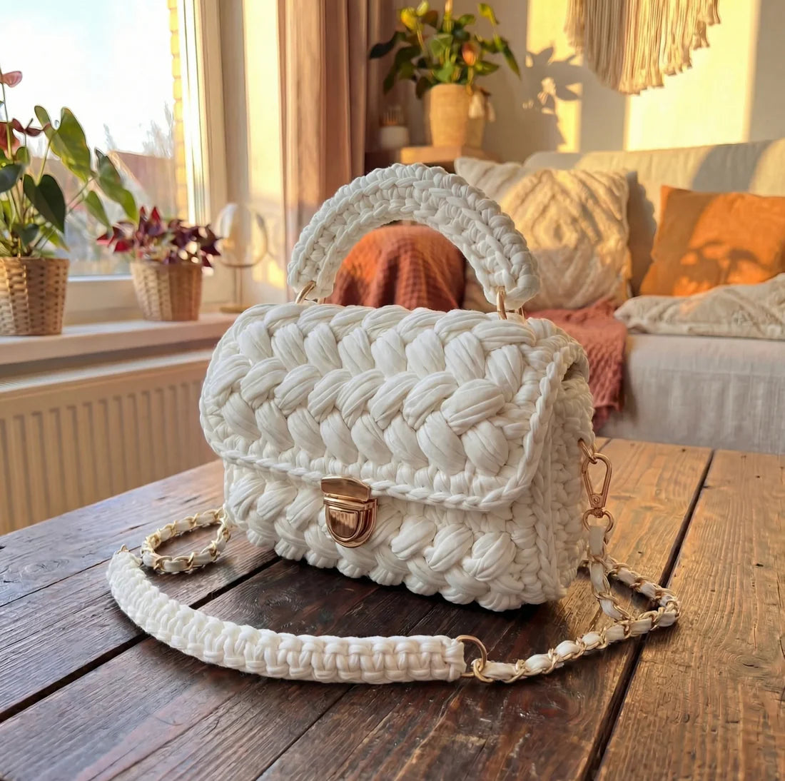 Roots & Reins™ Marcus Crochet HandBag